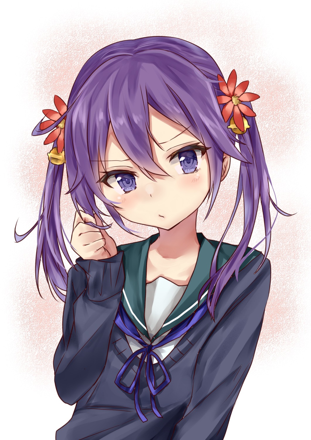 akebono_(kancolle) hoshimiya_nazuna kantai_collection seifuku sweater