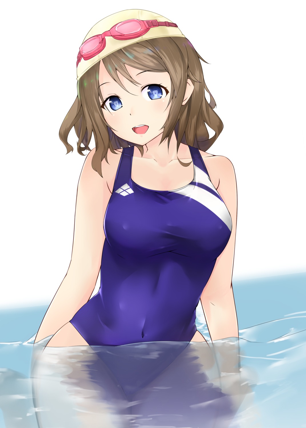 erect_nipples love_live!_sunshine!! otaku_heishi swimsuits watanabe_you wet