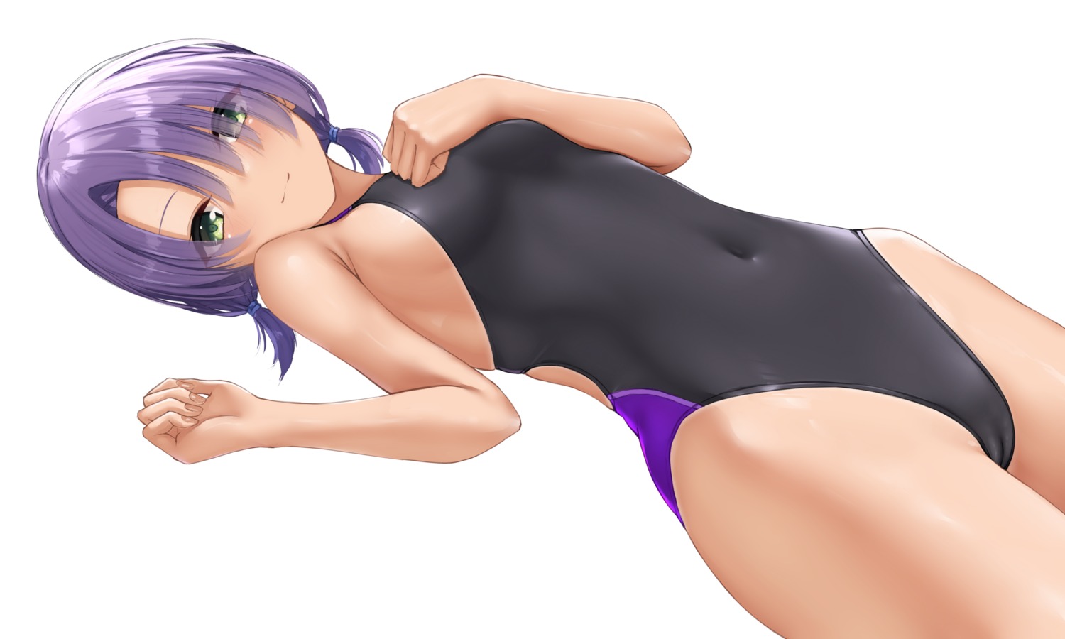 cafe_stella_to_shinigami_no_chou cameltoe hiuchidani_mei ncontrail_(mgax7527) swimsuits