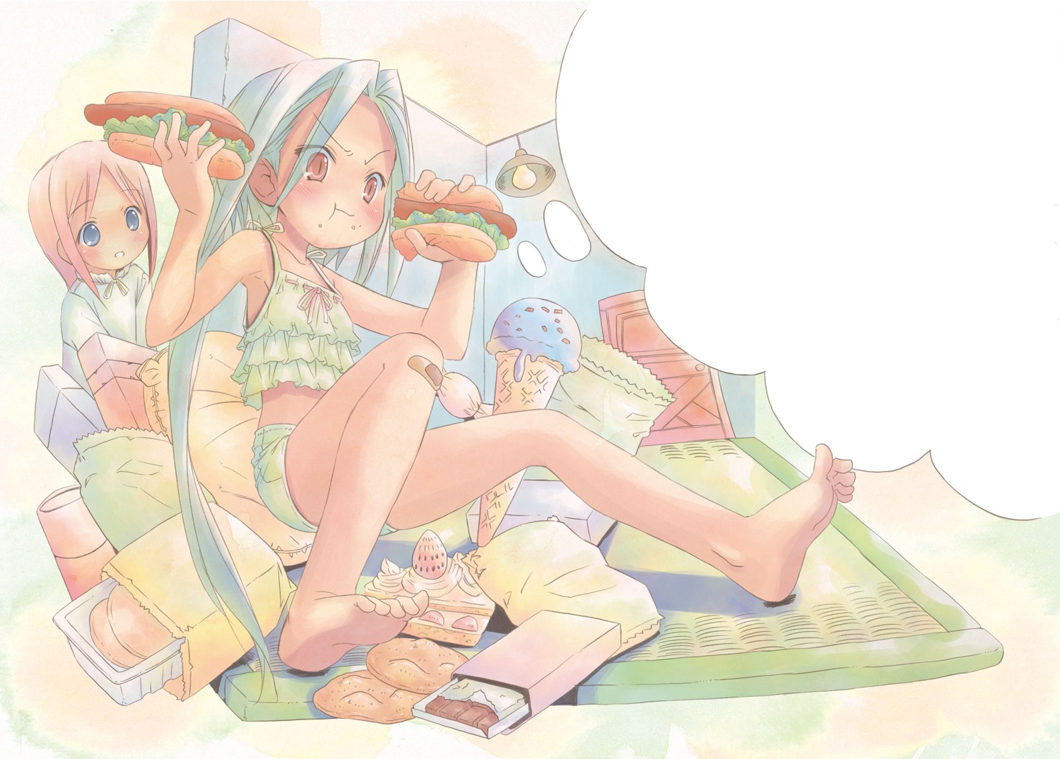 bandaid feet loli pop swimsuits