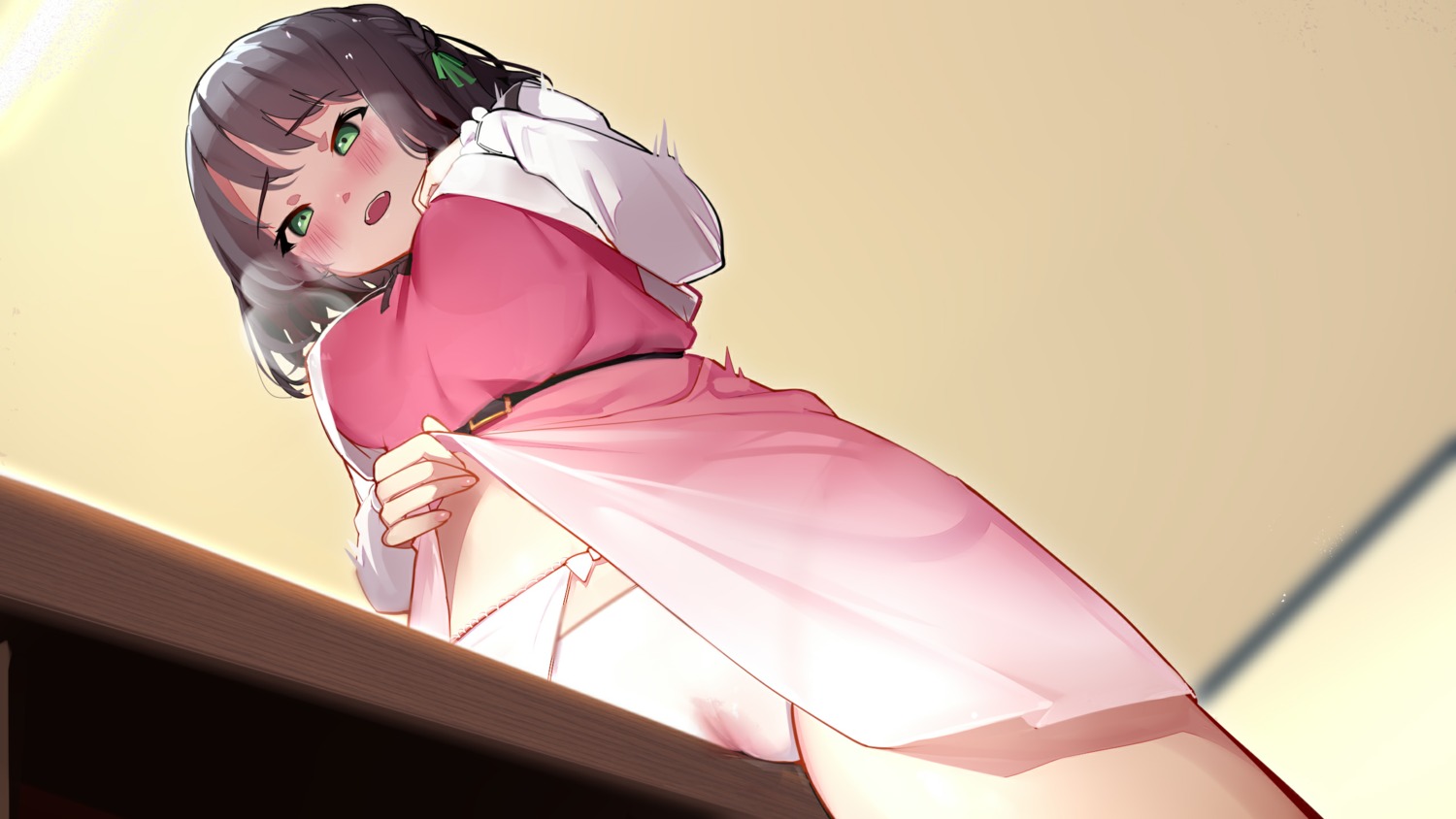 cat's_kiss-mao_yan_she game_cg masturbation pantsu skirt_lift tagme