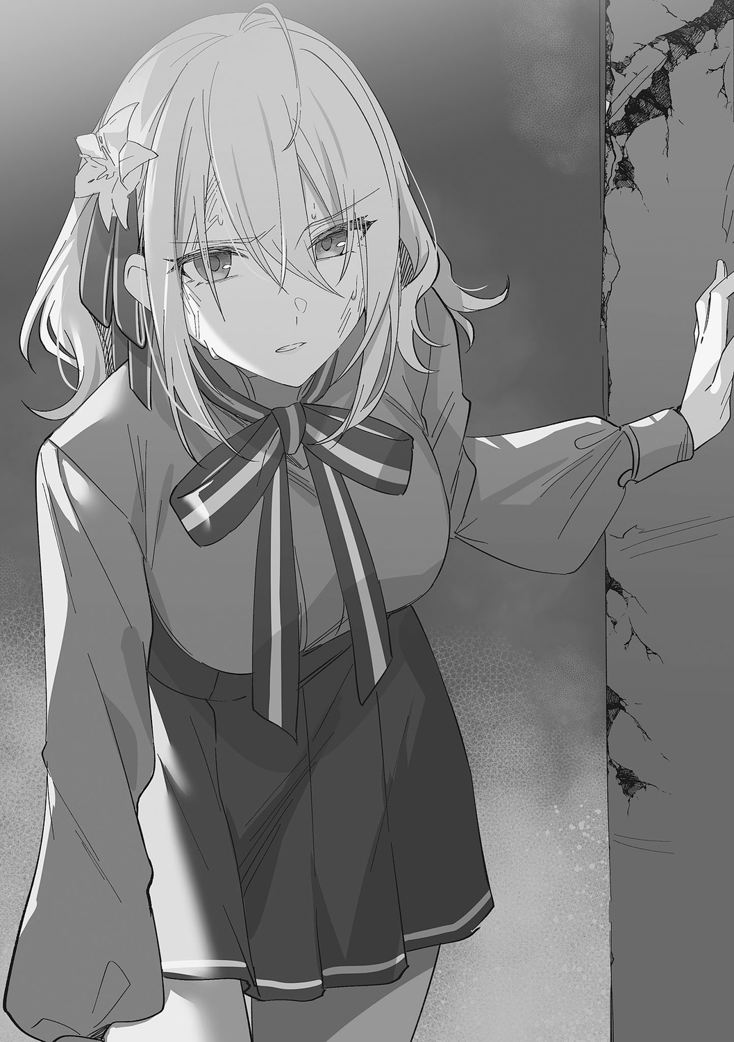 lily_(spy_kyoushitsu) monochrome spy_kyoushitsu tomari uniform