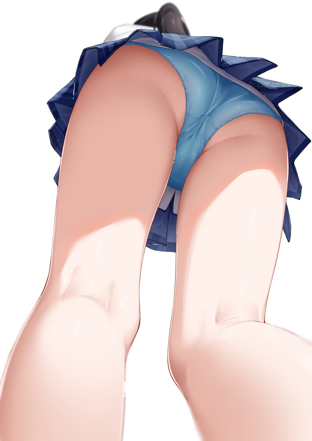 ass cameltoe pantsu seifuku shironora skirt_lift