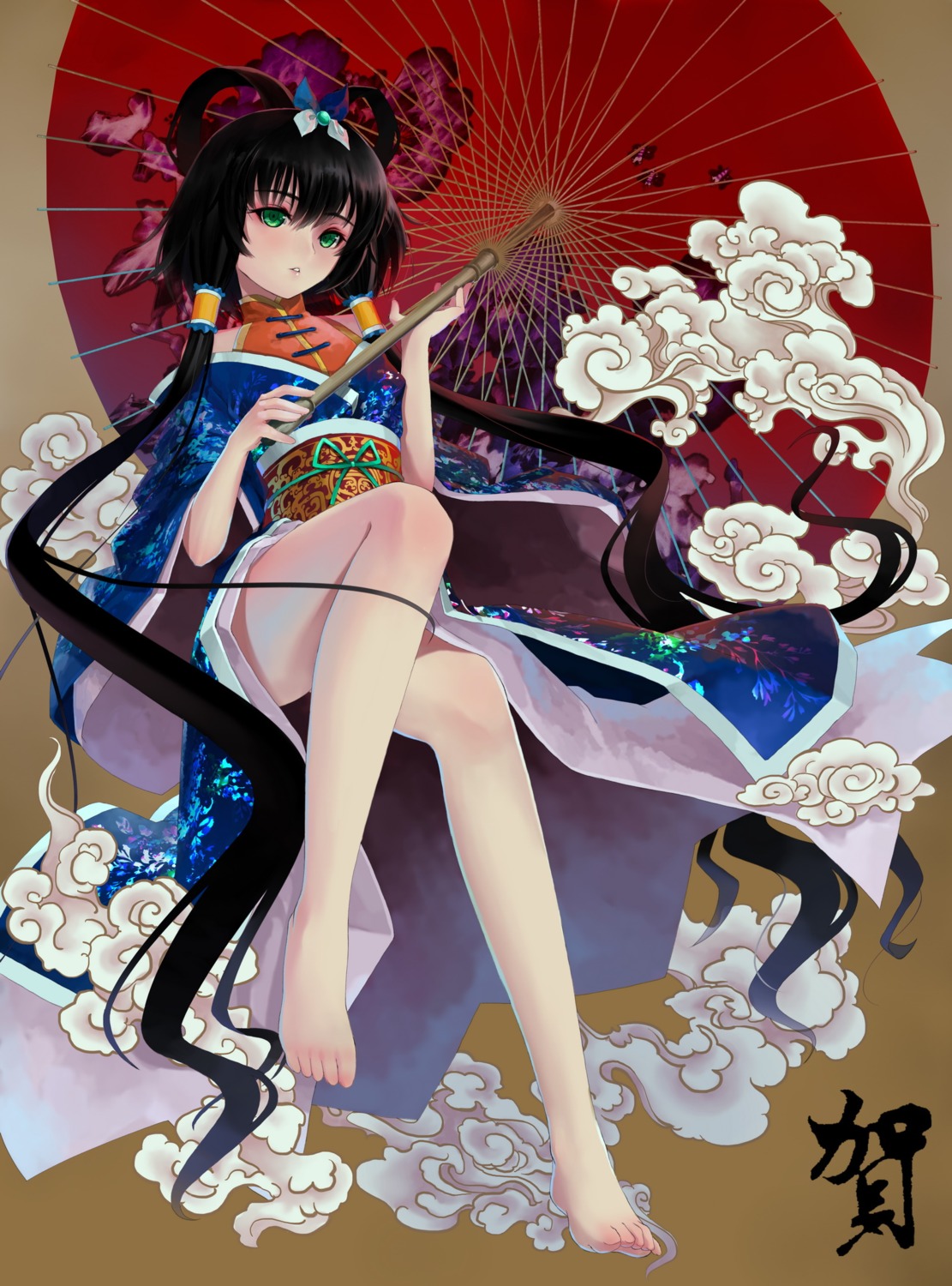 kimono luo_tianyi okingjo vocaloid