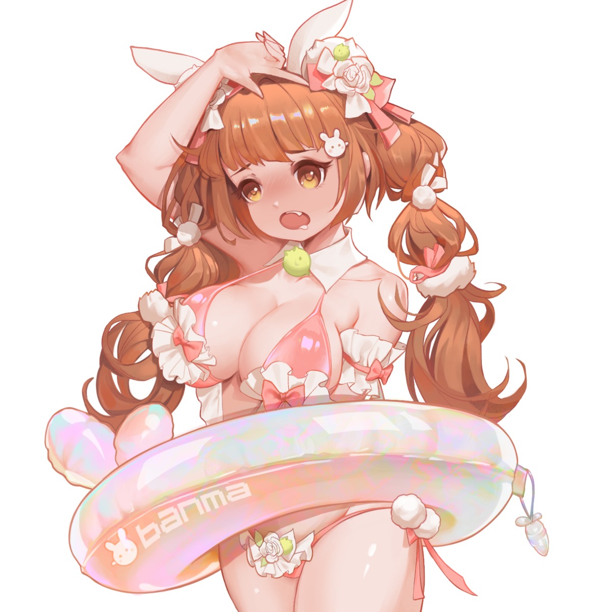 animal_ears b-anma bikini swimsuits