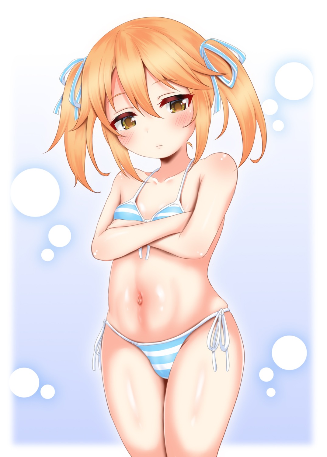 bikini cameltoe hosizora_mikoto loli swimsuits the_idolm@ster the_idolm@ster_cinderella_girls the_idolm@ster_cinderella_girls_u149 yuuki_haru