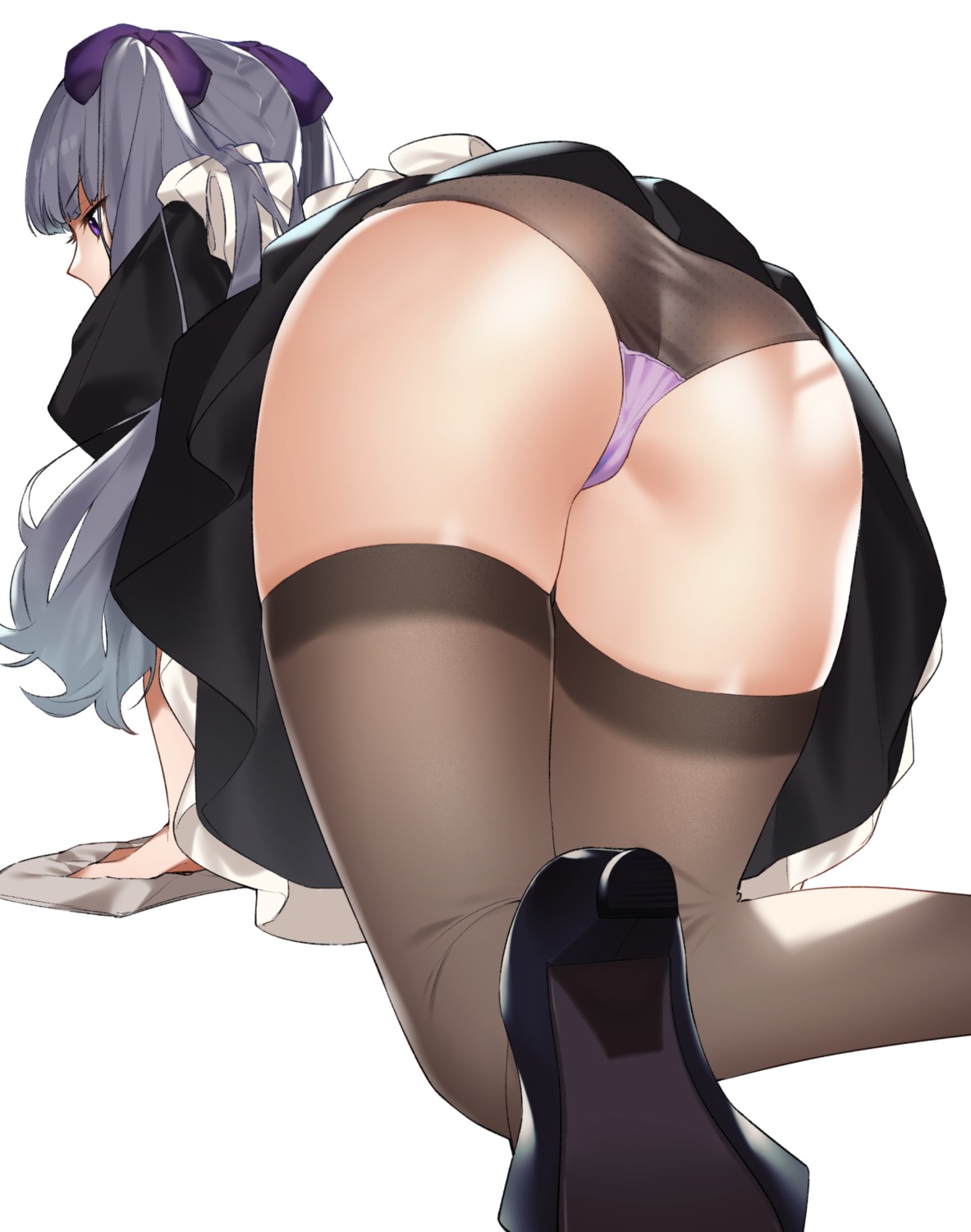 ass cameltoe dress heels pantsu sino42 skirt_lift thighhighs