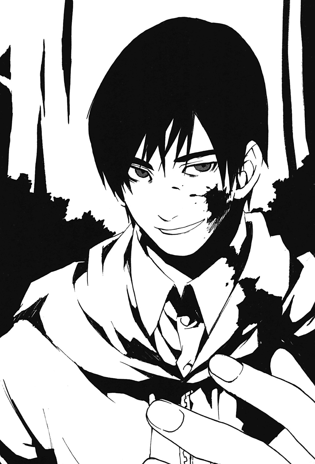 denpa_teki_na_kanojo male monochrome yamamoto_yamato