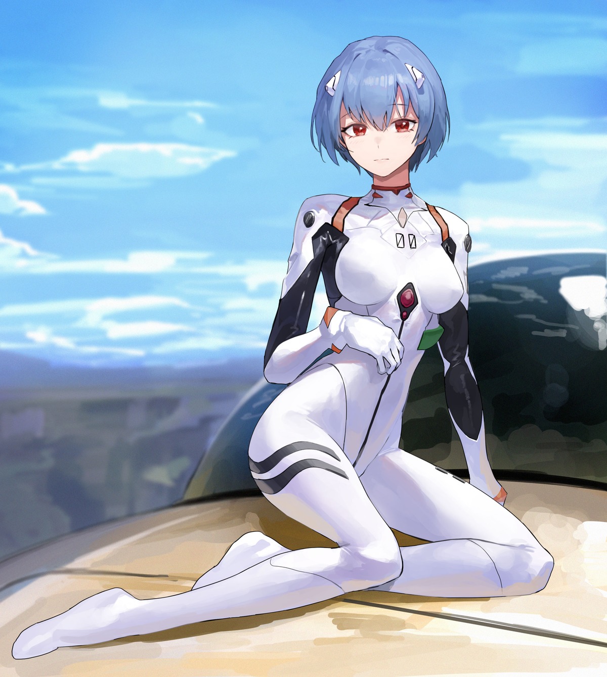 ayanami_rei bodysuit mac_star neon_genesis_evangelion