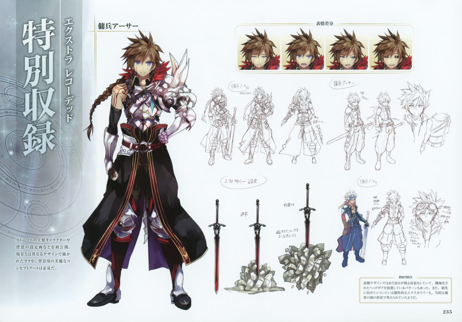 character_design expression kairisei_million_arthur tagme