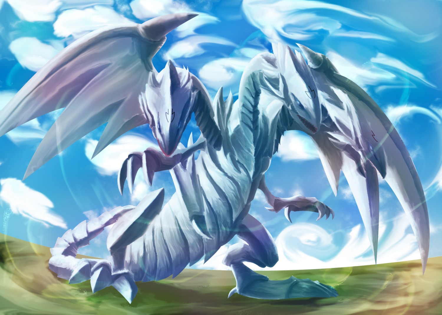 blue_eyes_ultimate_dragon hitsuji11go monster yugioh