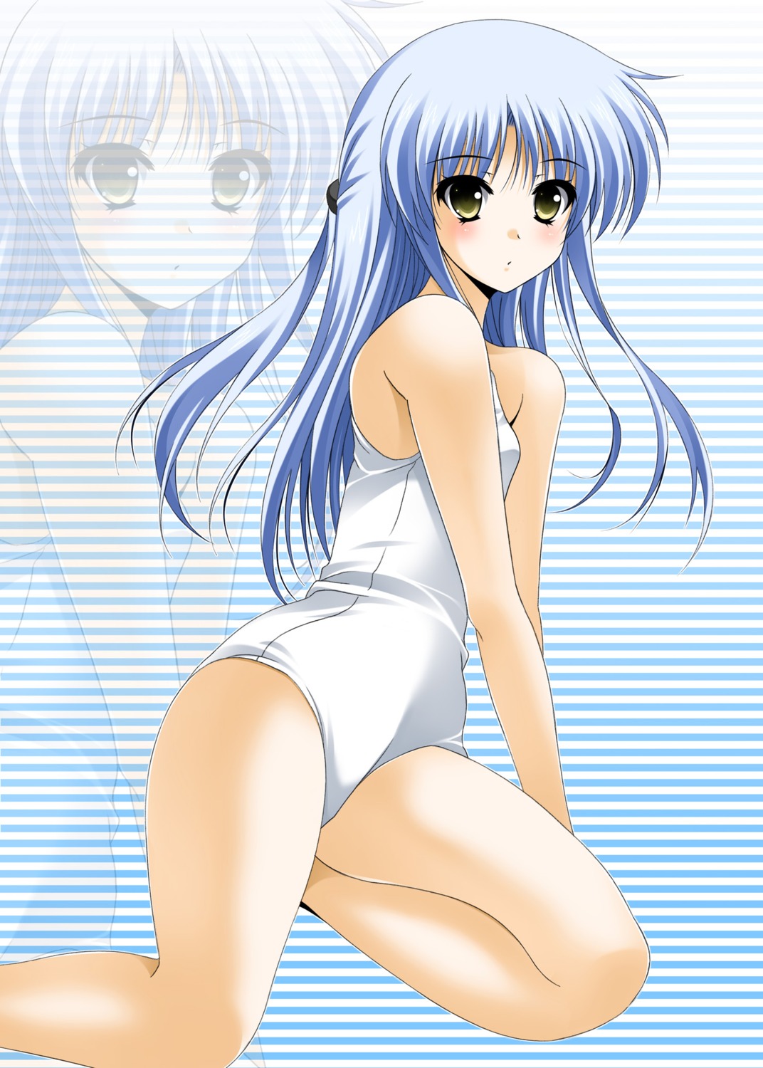 angel_beats! oda_kenichi swimsuits tachibana_kanade