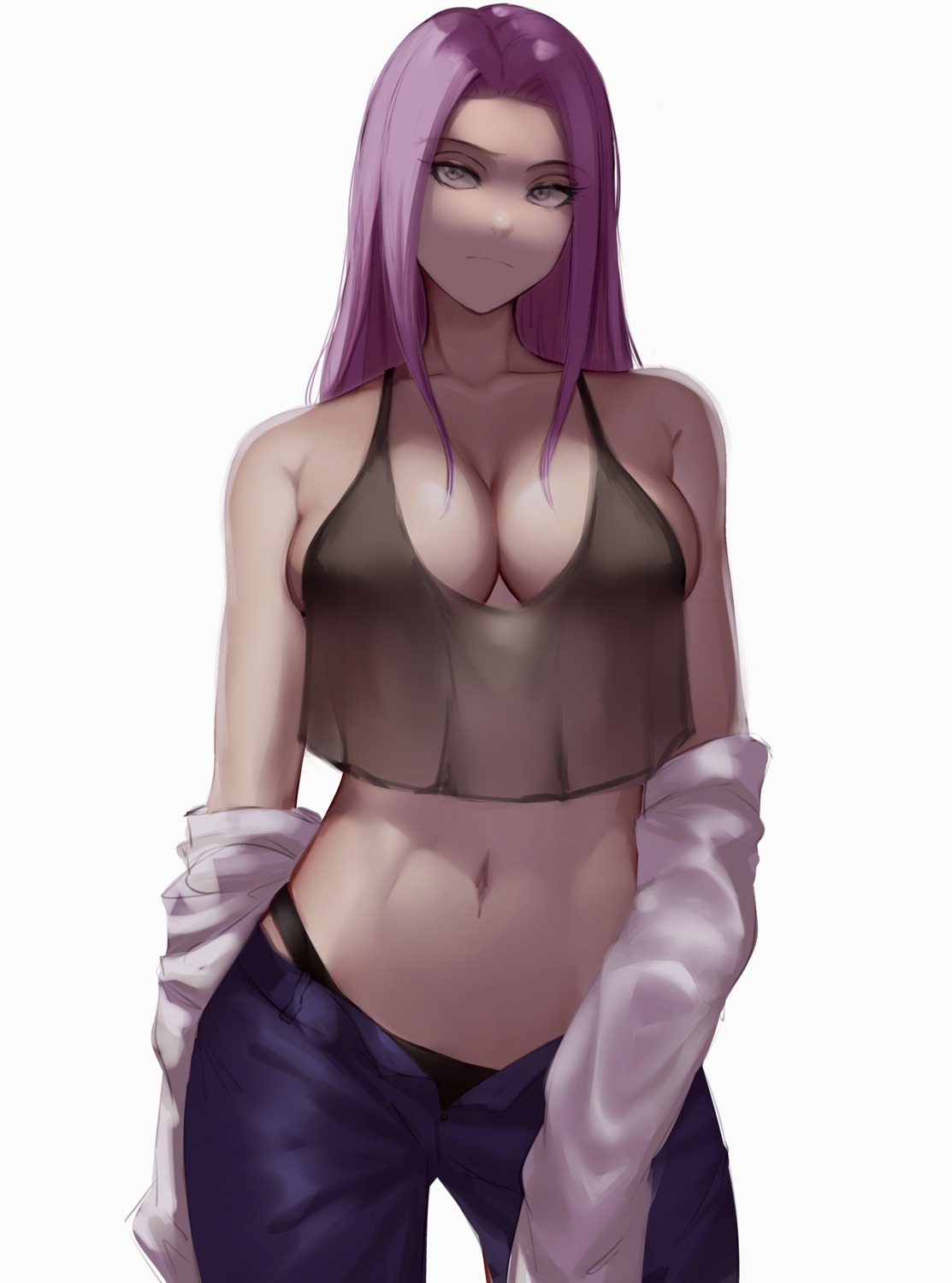 fate/grand_order no_bra pantsu rider see_through zaki_(zaki_btw)