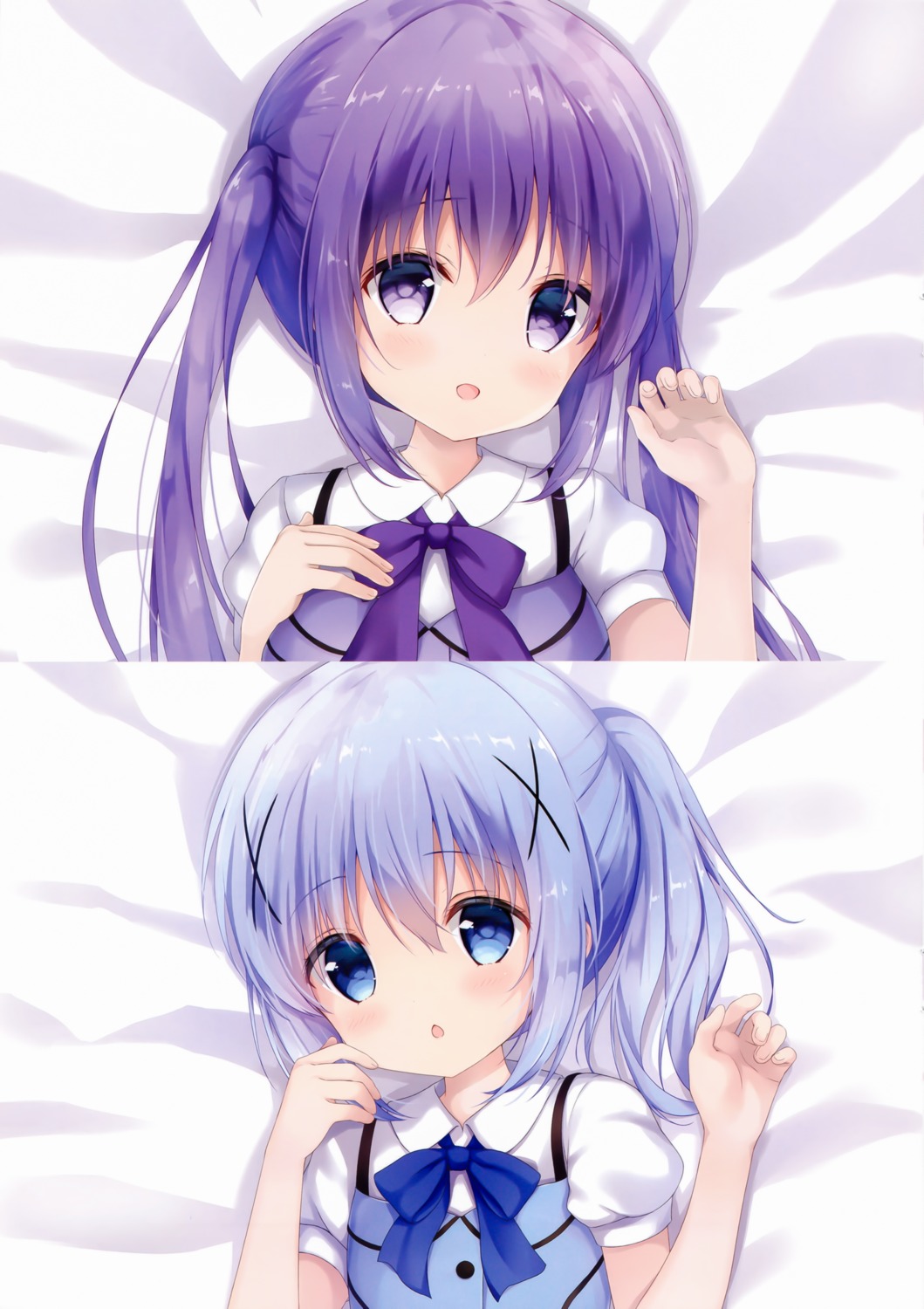 ame_usagi amedama_con gochuumon_wa_usagi_desu_ka? kafuu_chino tedeza_rize waitress