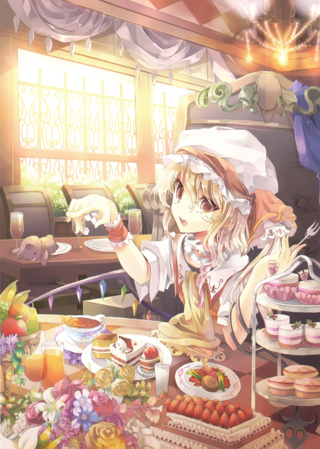 flandre_scarlet fruit_punch touhou