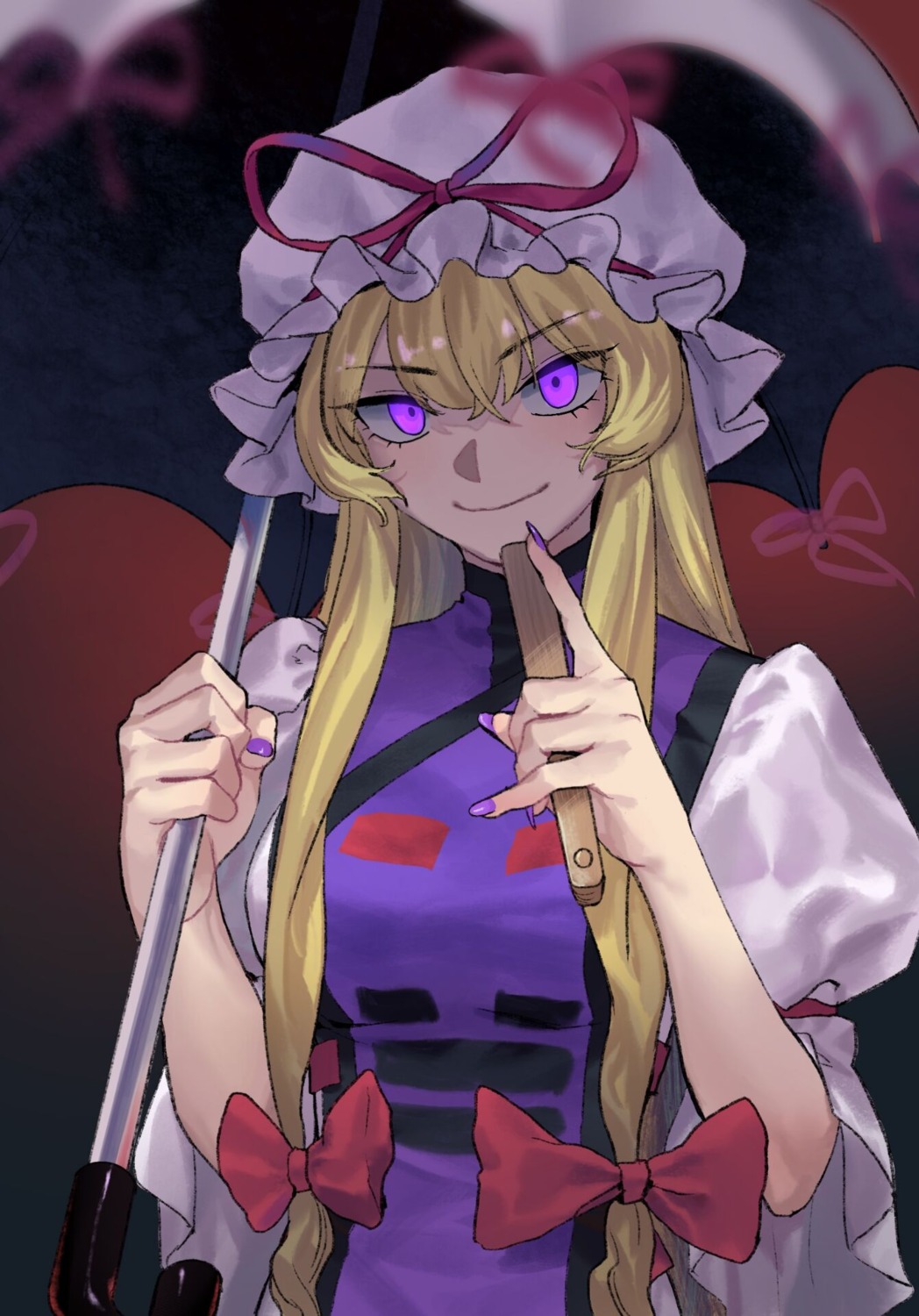 losercat touhou umbrella yakumo_yukari