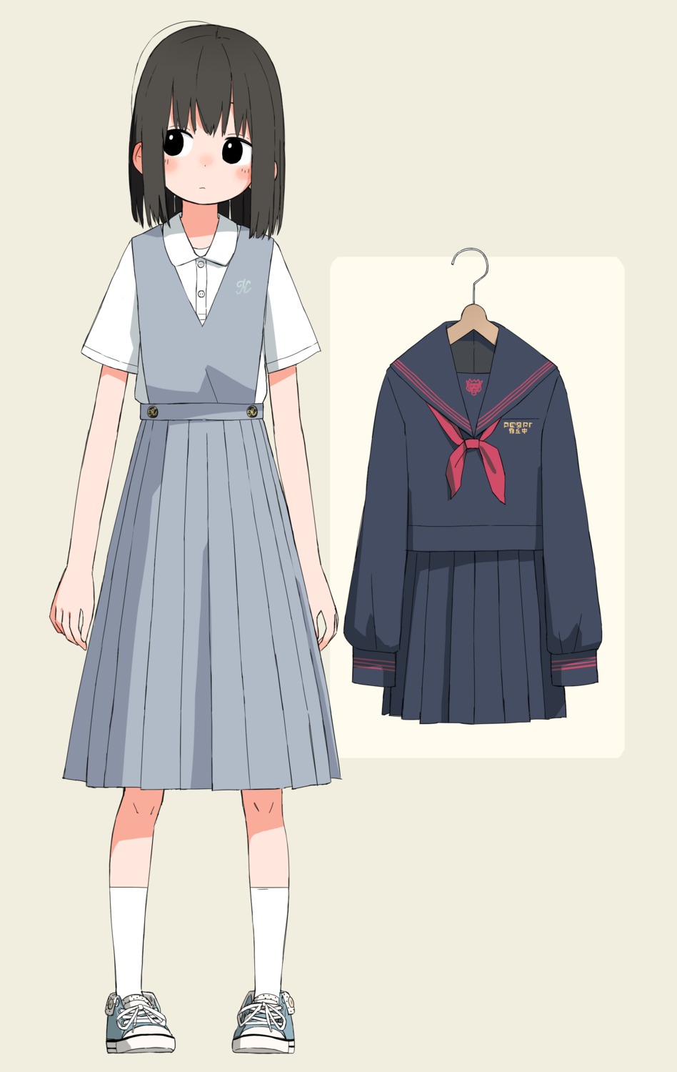 character_design kumanoi seifuku