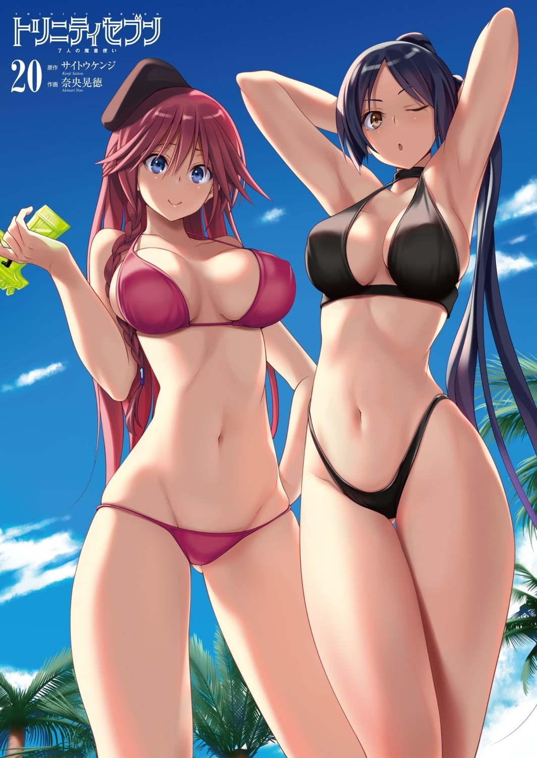 asami_lilith bikini erect_nipples fudou_akio nao_akinari swimsuits trinity_seven