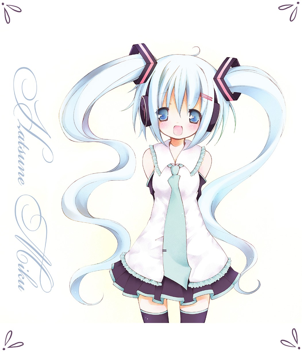 catbell hatsune_miku vocaloid