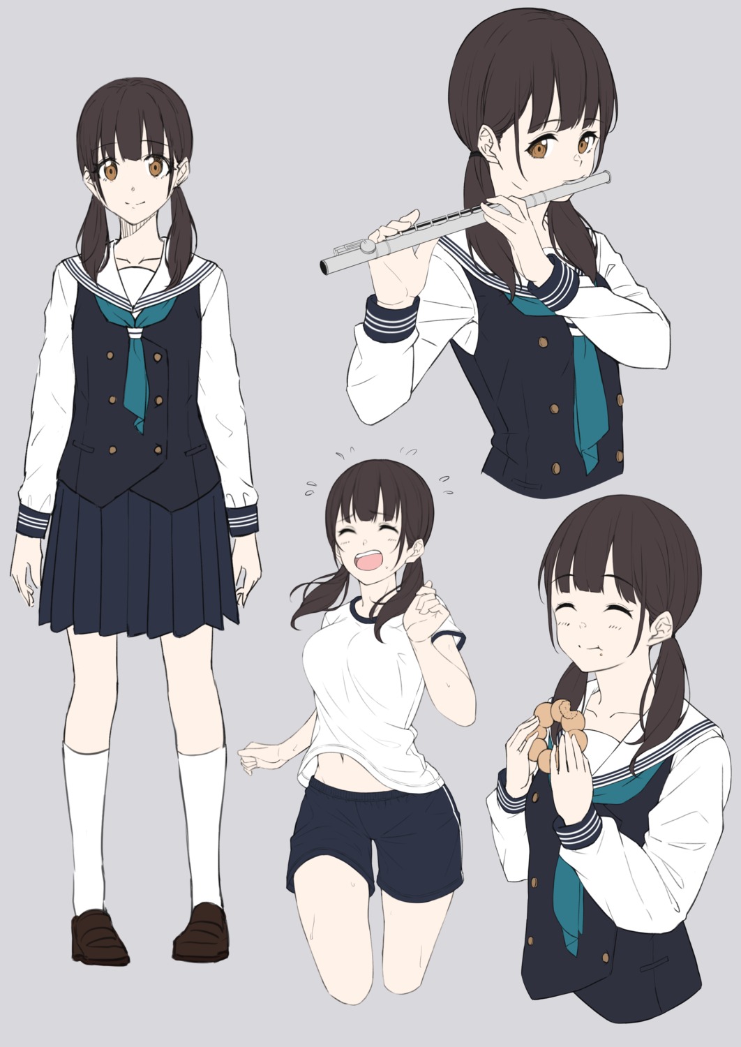 gym_uniform ochiai_miyabi seifuku