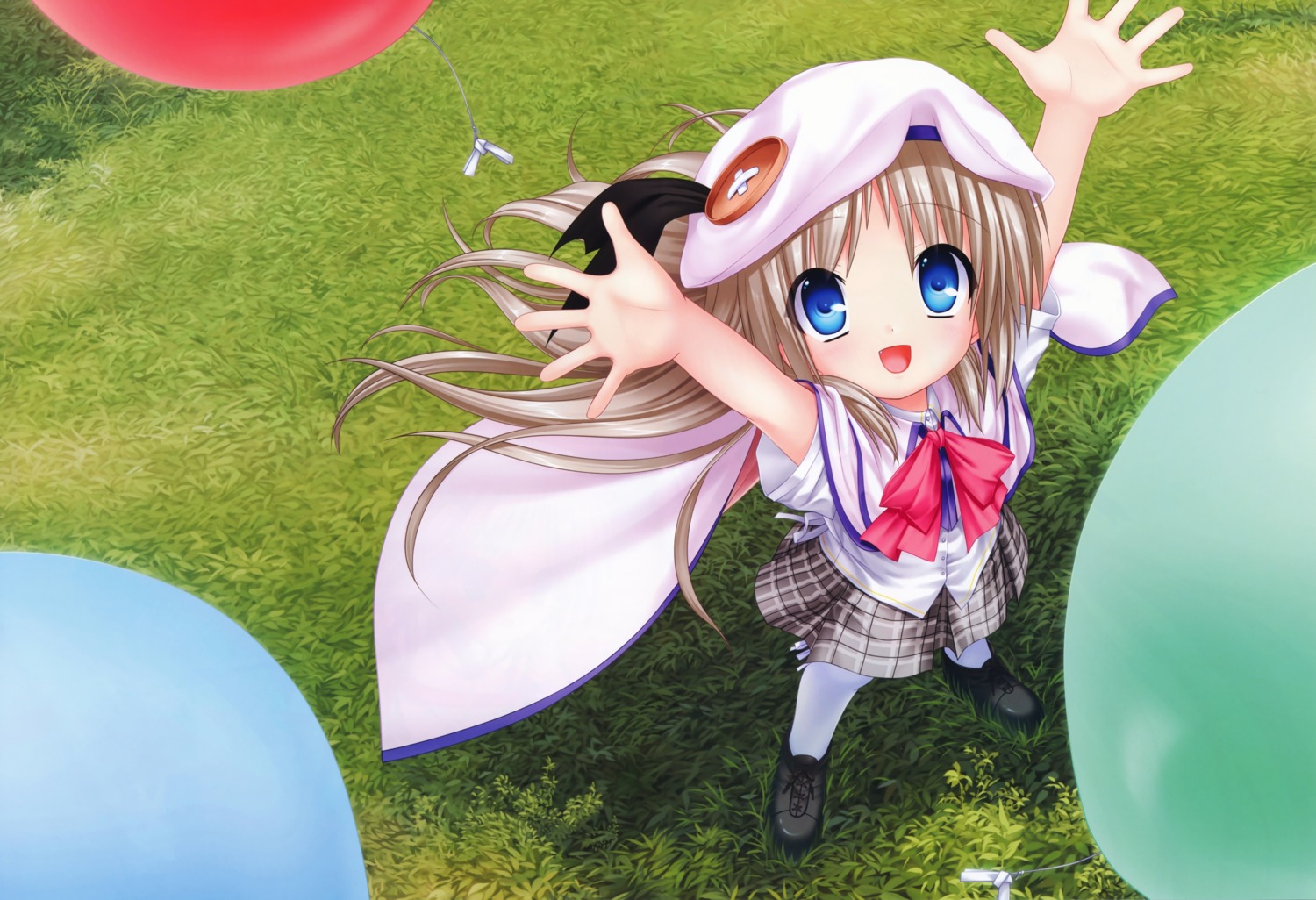 key kud_wafter little_busters! na-ga noumi_kudryavka seifuku thighhighs