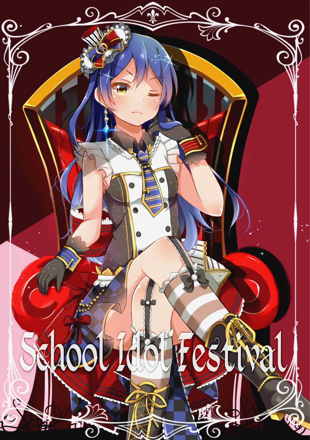 dorisu2 heels love_live! love_live!_(series) sonoda_umi