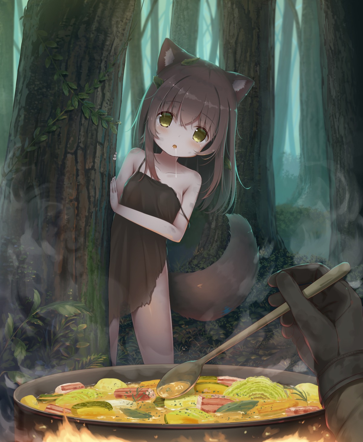 animal_ears dress loli psyche3313 tail