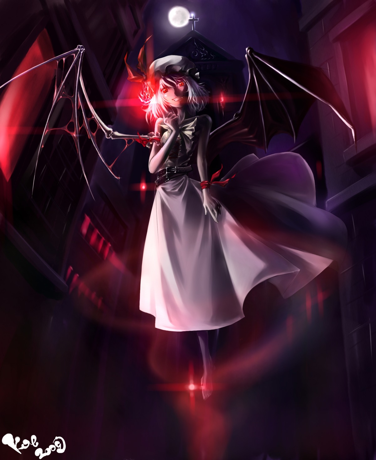 koenigsegg remilia_scarlet touhou wings