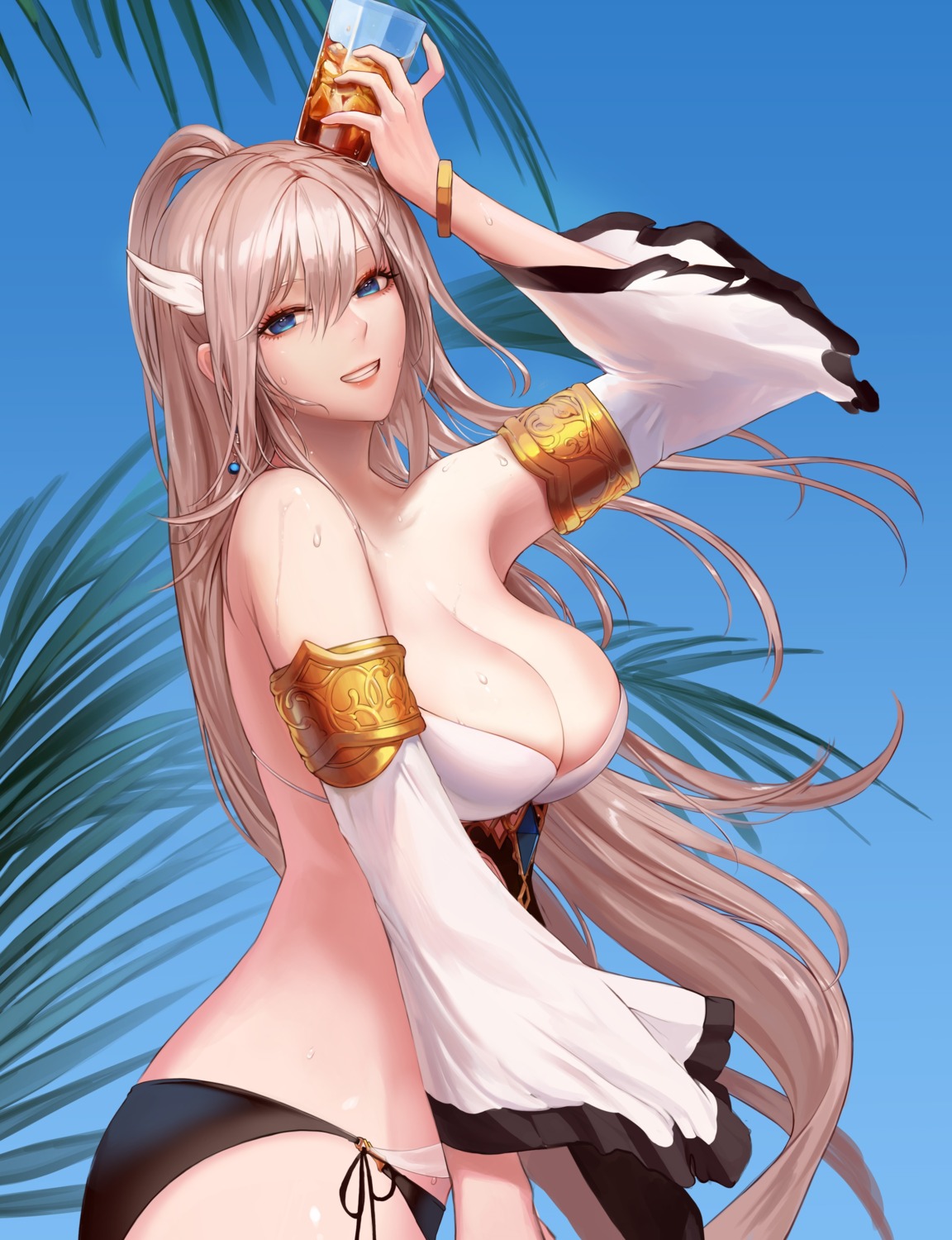 bikini cleavage dungeon_fighter monaim swimsuits