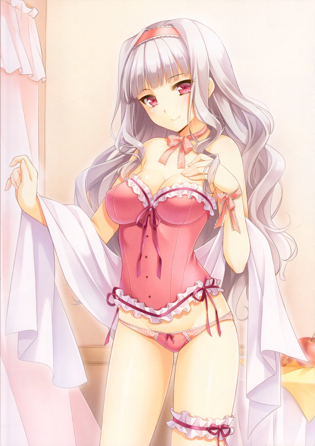 cleavage garter k+y=k k-ko lingerie pantsu shijou_takane the_idolm@ster