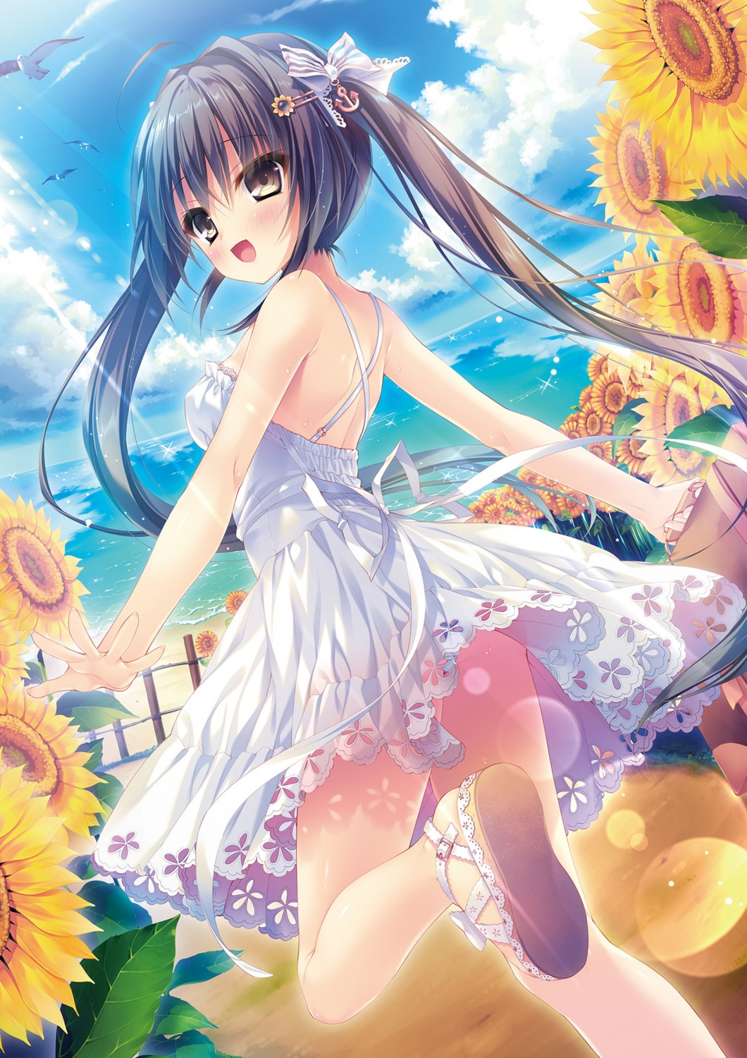 dress rubi-sama skirt_lift summer_dress