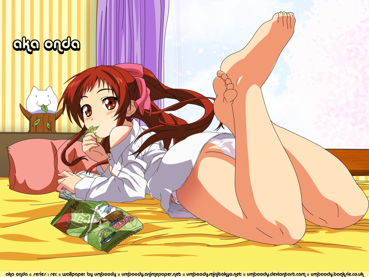 ass dress_shirt feet fixed miscredited neko onda_aka pantsu rec shimizu_keita wallpaper watermark