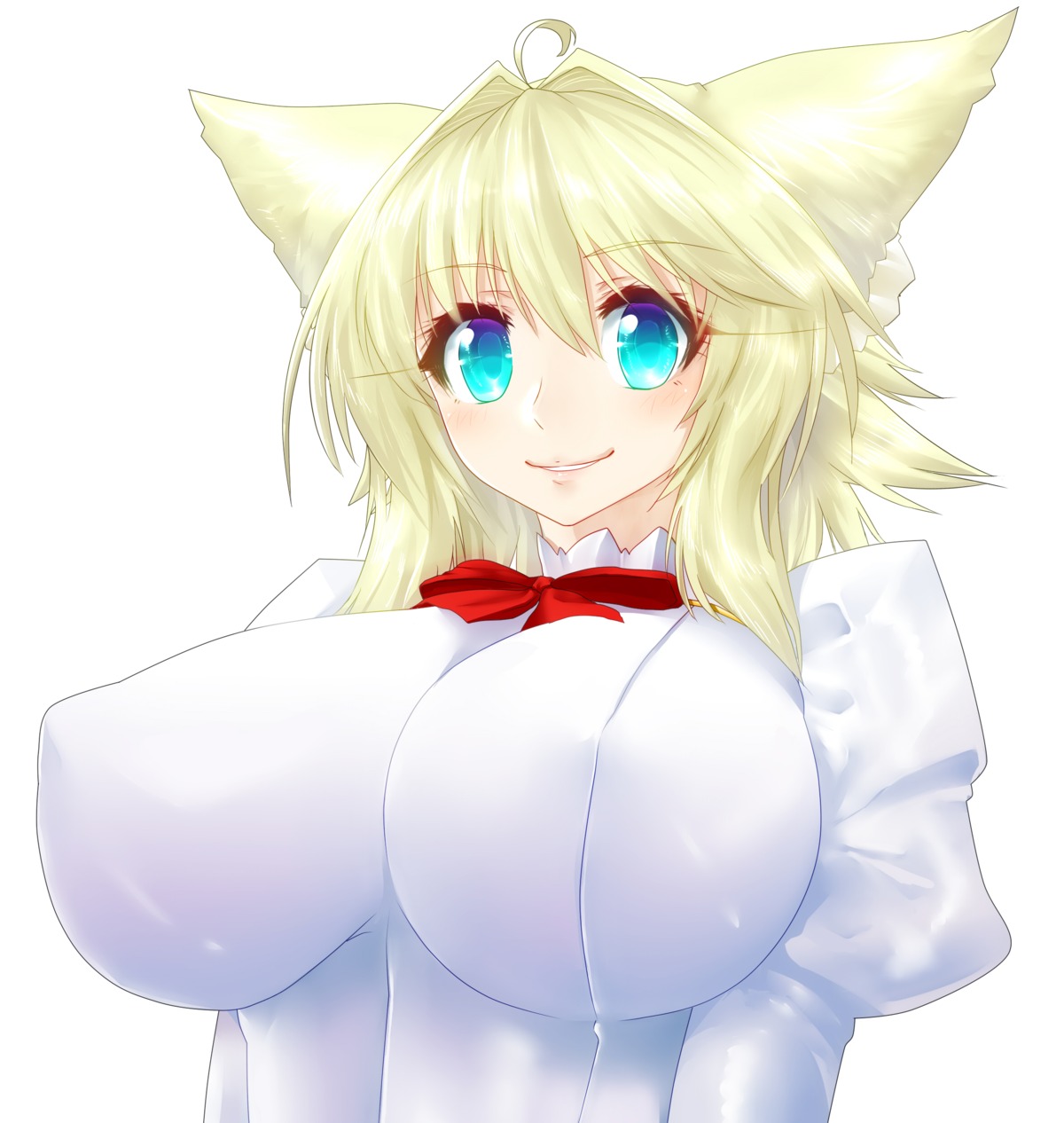 animal_ears erect_nipples kitsune minarai_tenna narulala