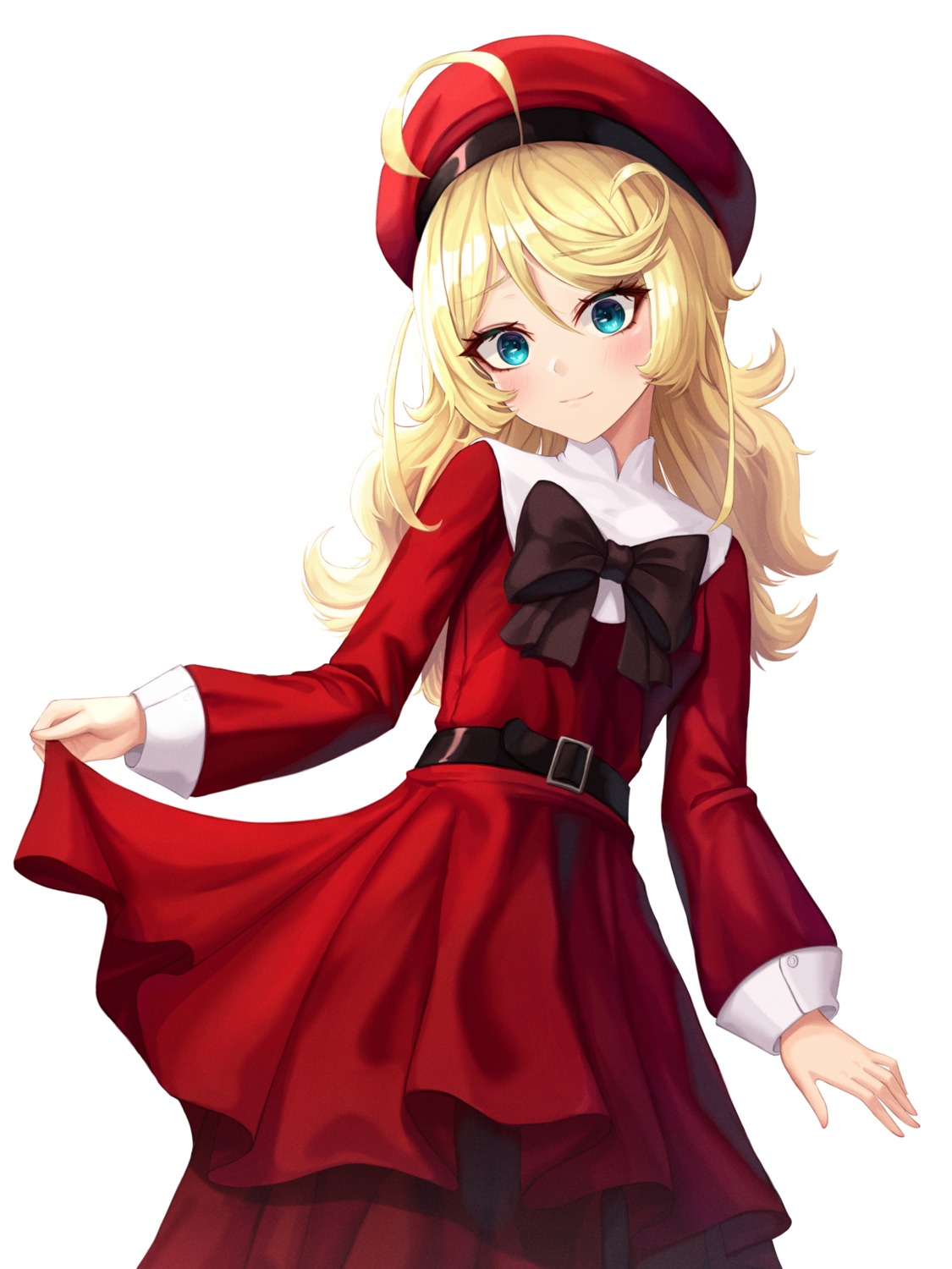 dress ryon_y0421 skirt_lift tanya_degurechaff youjo_senki