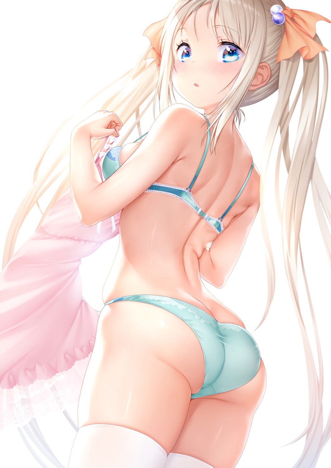 ass bra pantsu thighhighs zizi_(zz22)