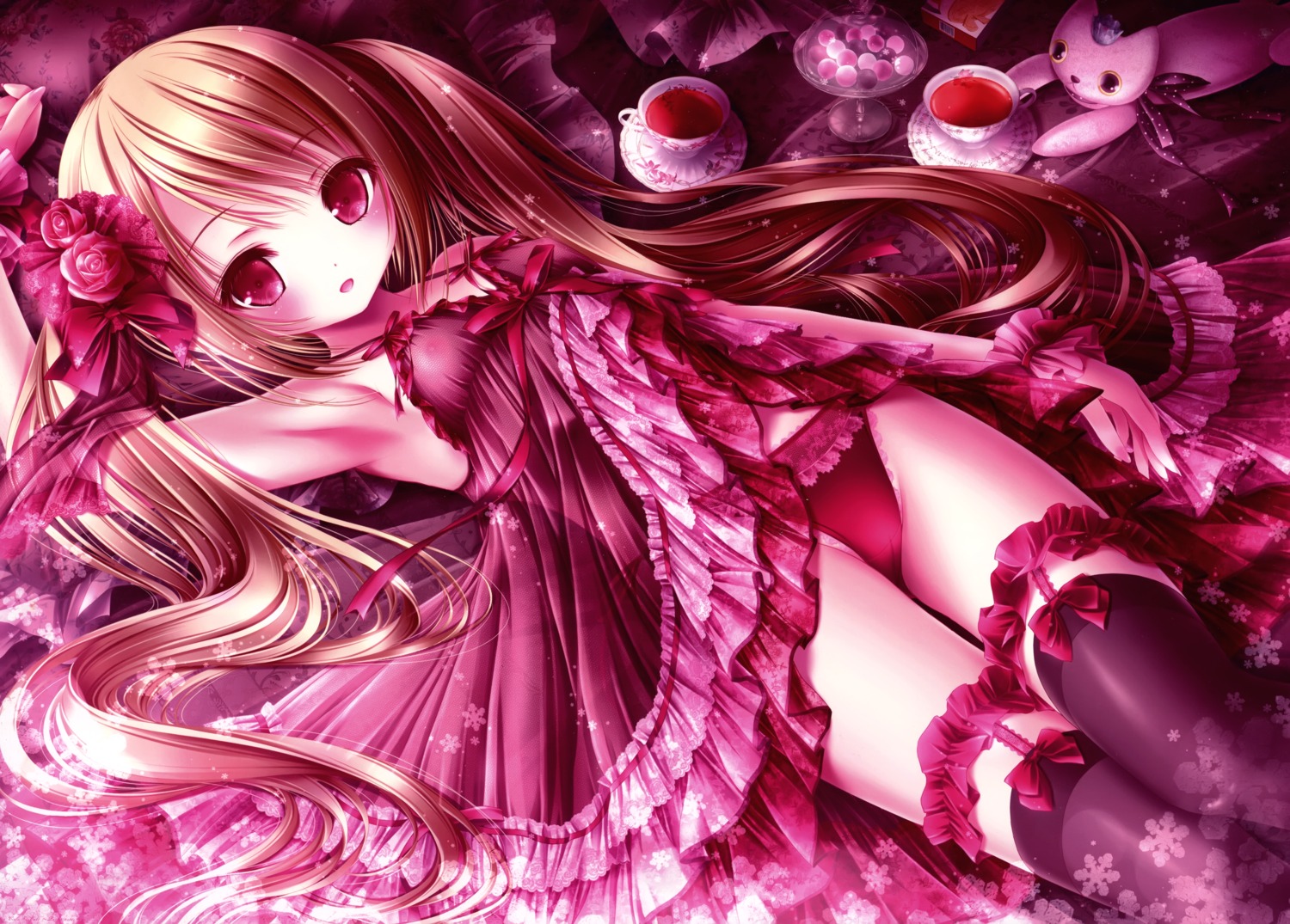 cameltoe fixed lingerie loli nipples pantsu rosa_(tinkle) see_through thighhighs tinkerbell tinkle