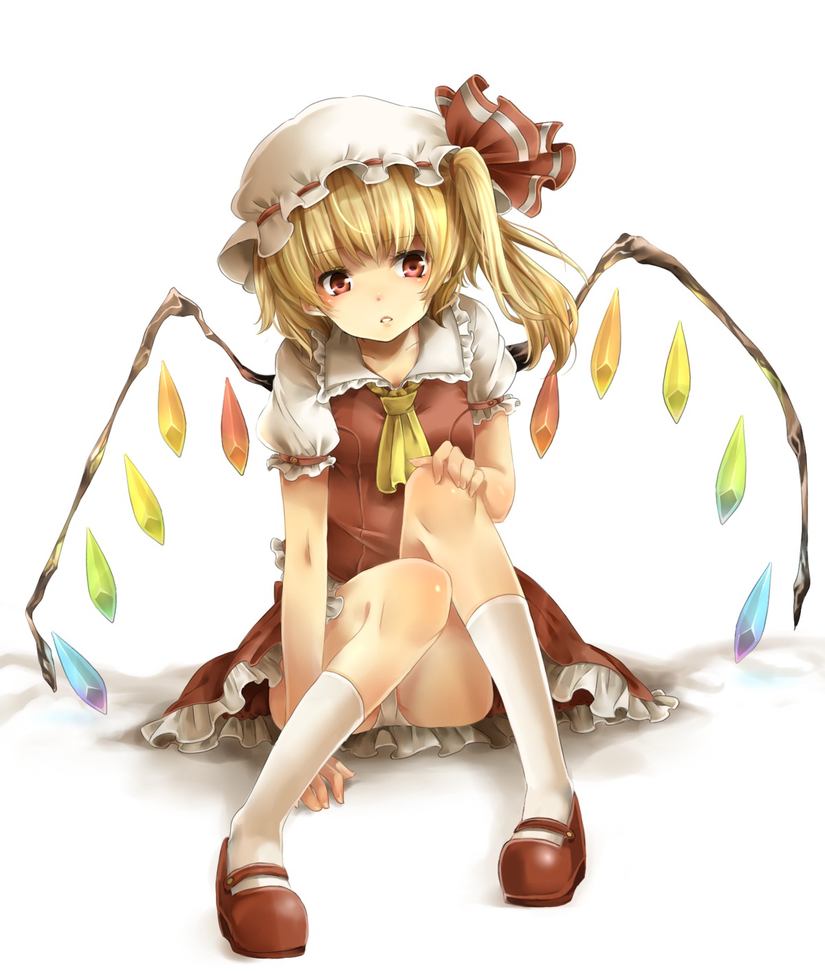 flandre_scarlet pantsu rojiko touhou