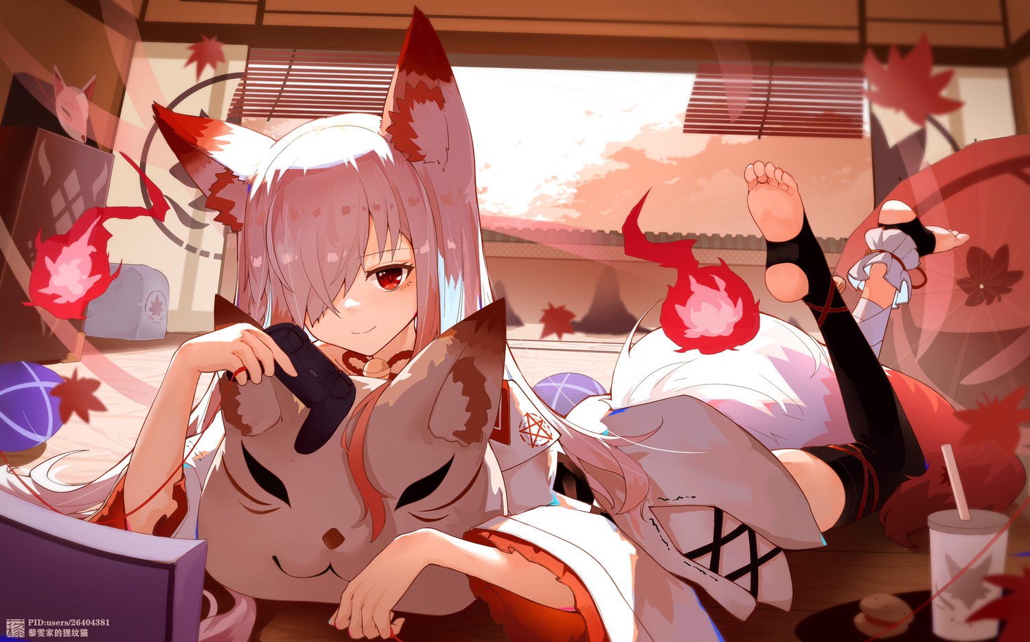 animal_ears feet jpeg_artifacts liwendala tail thighhighs