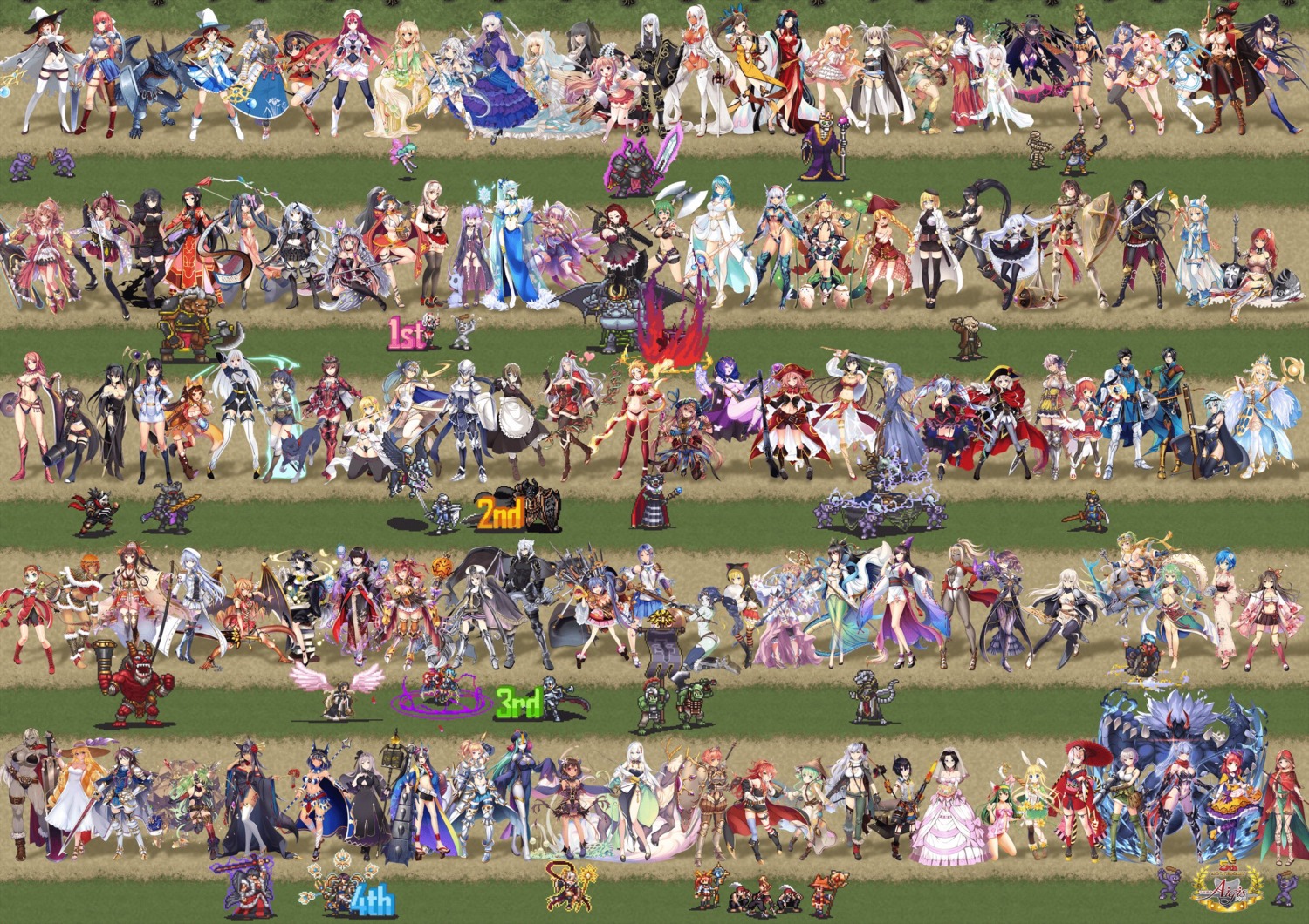 animal_ears armor ass bike_shorts bikini_armor bunny_ears chibi chinadress cleavage dress fishnets garter gun heels horns japanese_clothes leotard maid megane miko nekomimi ninja no_bra pantyhose pirate pointy_ears see_through seifuku sennen_sensou_aigis stockings summer_dress sword tagme tail tattoo thighhighs umbrella uniform weapon wedding_dress wings witch