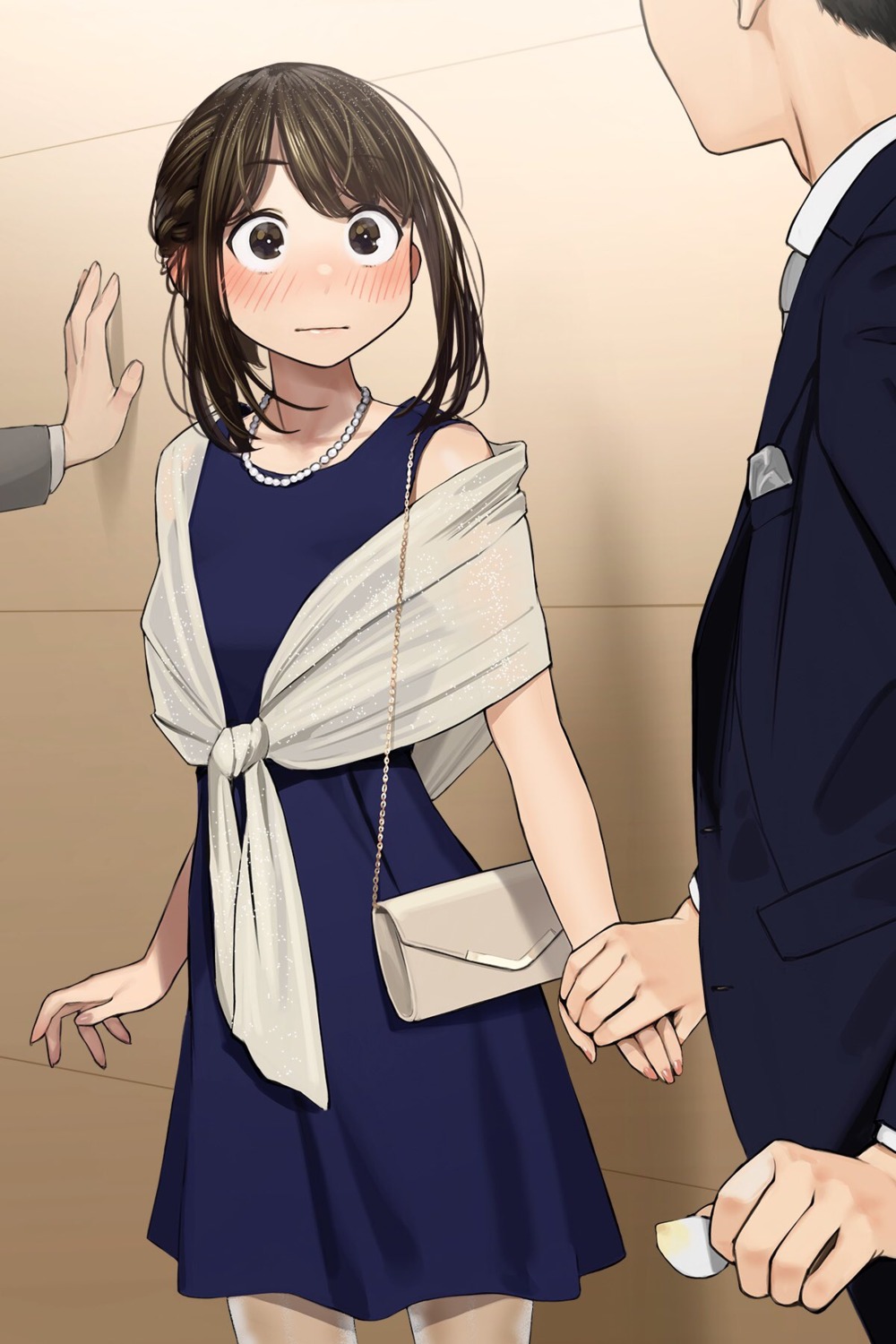 business_suit dress ganbare_douki-chan see_through yom