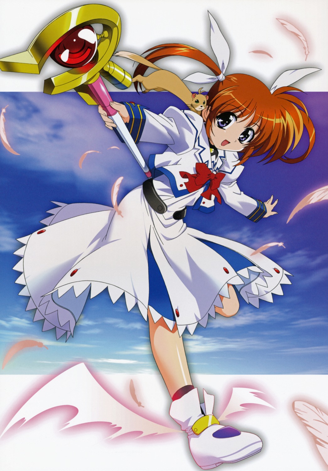 mahou_shoujo_lyrical_nanoha okuda_yasuhiro takamachi_nanoha yuuno_scrya