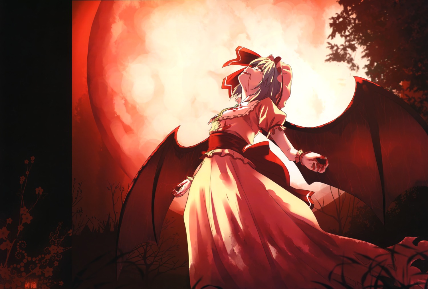 cropped fixed kamikire_basami remilia_scarlet touhou yasuyuki