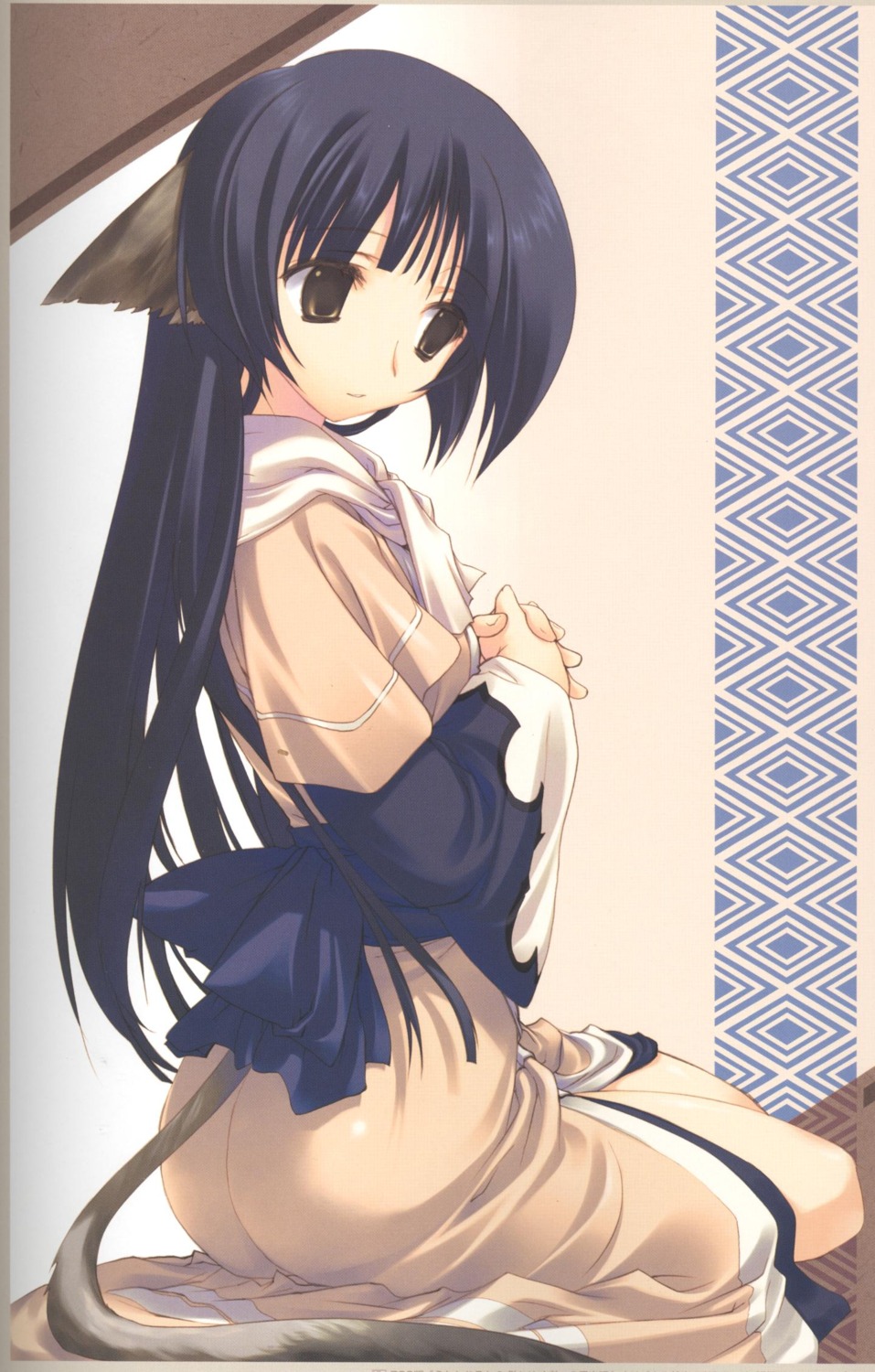 amaduyu_tatsuki animal_ears screening tail utawarerumono yuzuha