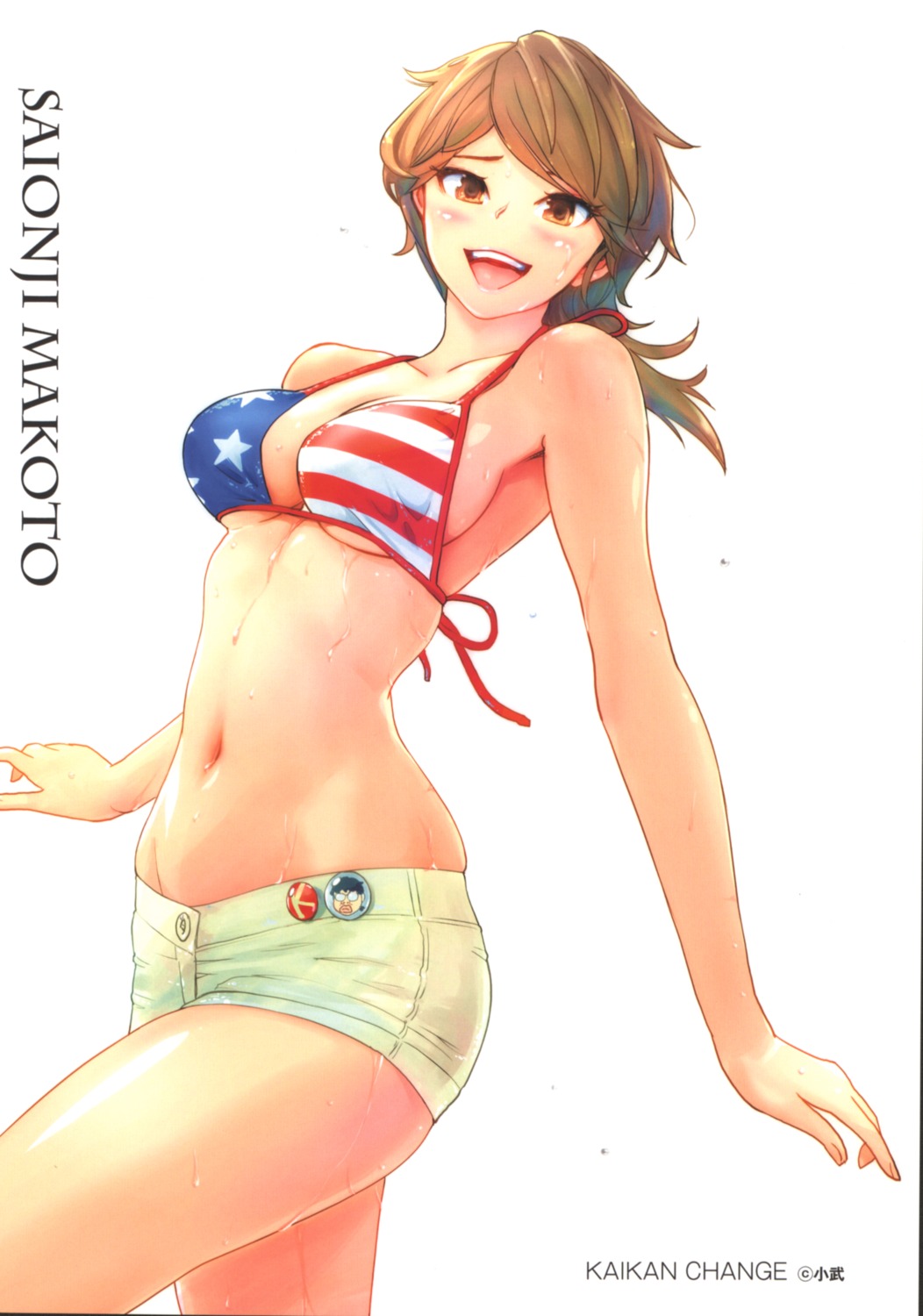 bikini_top carina_(xiao_woo) cleavage swimsuits