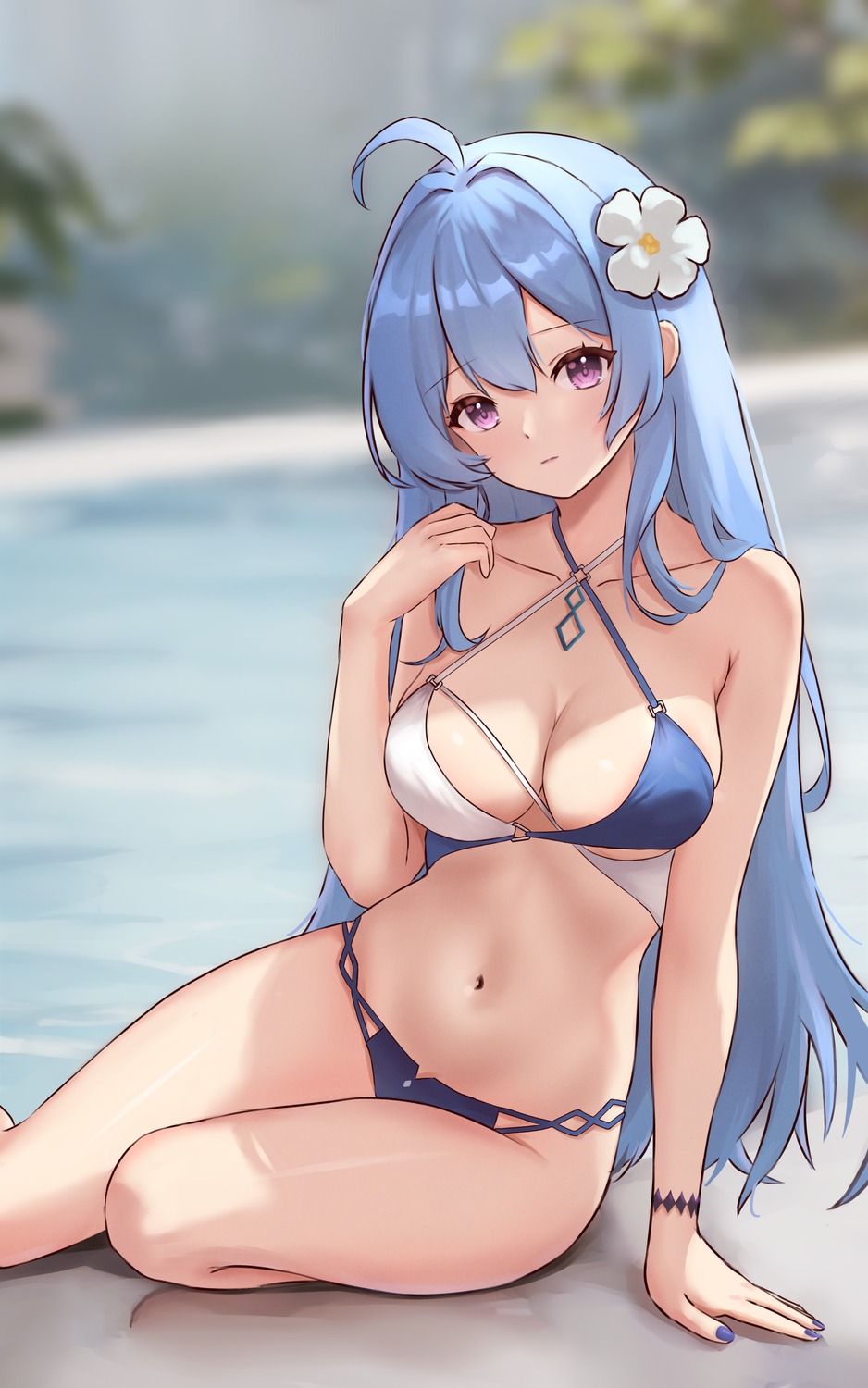 azur_lane bikini fanteam helena_(azur_lane) swimsuits