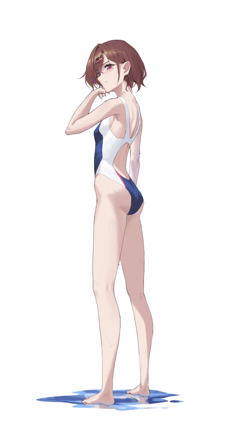 ass higuchi_madoka limi26 swimsuits the_idolm@ster the_idolm@ster_shiny_colors