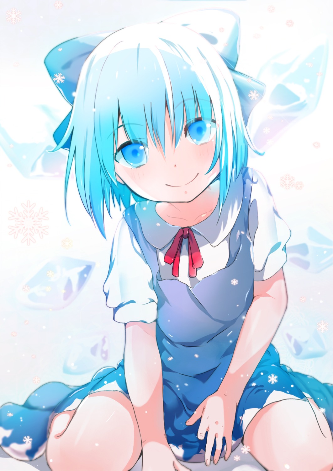 cirno dress touhou yamada_ranga