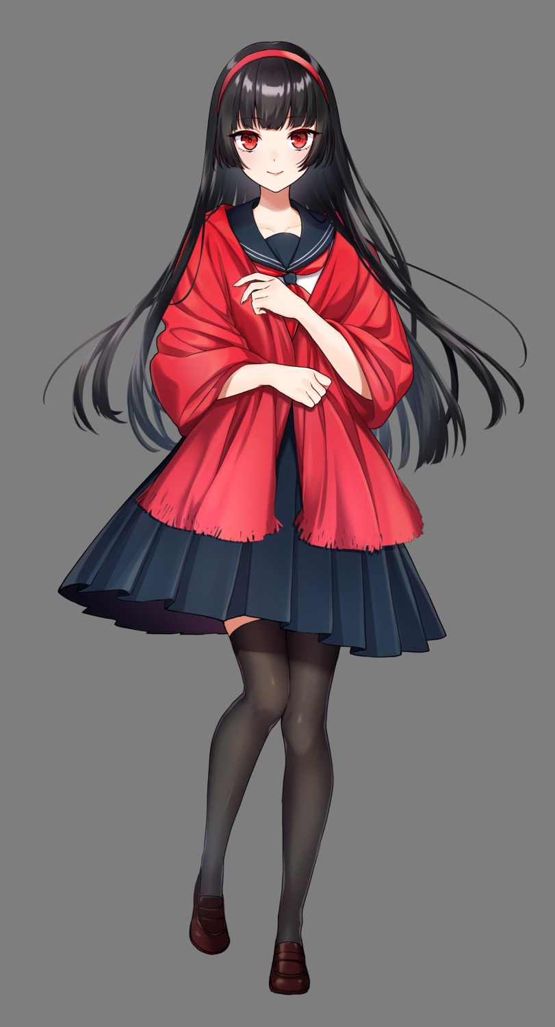 akariko seifuku thighhighs transparent_png