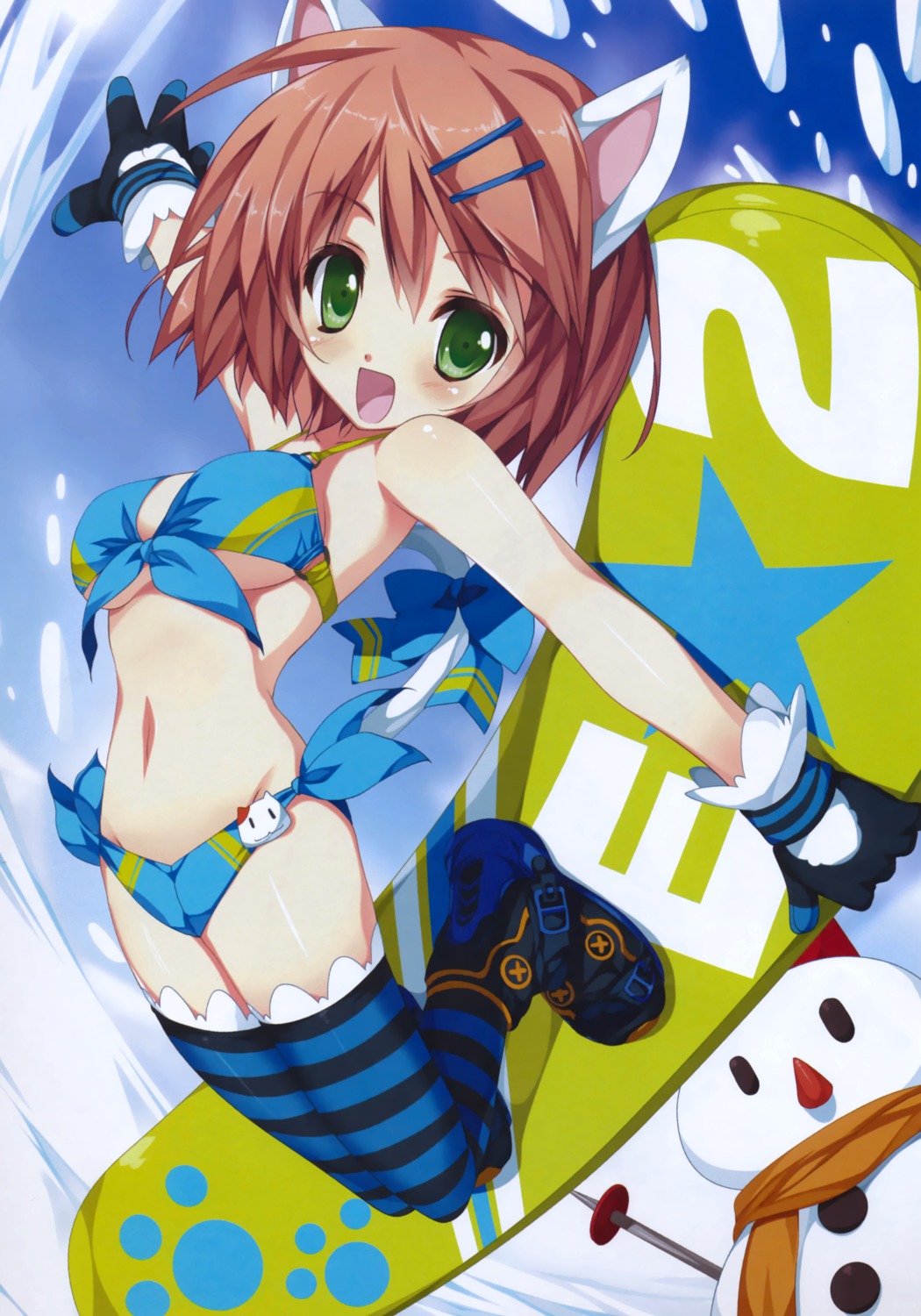 animal_ears color_issue nekomimi shimesaba_kohada thighhighs