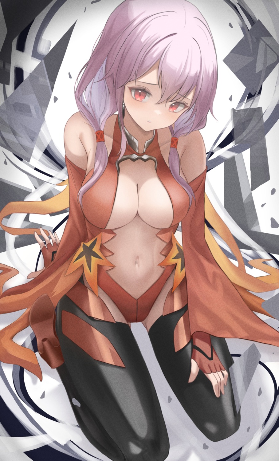 guilty_crown no_bra ttusee5 yuzuriha_inori